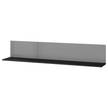 Wandboard Habas Grau / Schwarz