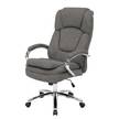 Directiestoel Horta Grijs - Textiel - Plastic - Metaal - 67 x 114 x 79 cm