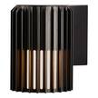Wandlamp Aludra aluminium - 1 lichtbron - zwart - Zwart