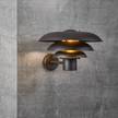 Wandlamp Kurnos I staal - 1 lichtbron - zwart - Zwart