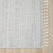 Tappeto a pelo corto Enya Poliestere / Cotone - Bianco - 160 x 230 cm
