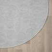 Kurzflorteppich My Style Polyester / Baumwolle - Beige - 120 x 120 cm