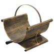 Kaminset Inneston Metall - Schwarz / Gold - Tiefe: 36 cm