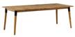 Esstisch Julian Teak Dekor Massivholz - 100 x 75 x 210 cm