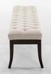 Sitzbank Ramses Stoff antik-dunkel Sitzbank Ramses Stoff antik-dunkel 150 creme - Cremeweiß - Breite: 150 cm