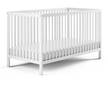 Babybett Leni mit Matratze Gitterbett 70x140 weiß mit Matratze - Weiß - 70 x 84 x 140 cm