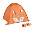 Kinderzelt OSS05 Orange - Holz teilmassiv - 129 x 109 x 129 cm