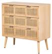 Kommode MANILLA Braun - Rattan - 75 x 78 x 35 cm