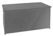 Poly-Rattan Kissenbox HWC-D88 950l Grau - Polyrattan - Kunststoff - Metall - 160 x 80 x 94 cm