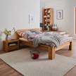 Massivholzbettgestell ParosWood Eiche - 180 x 200cm