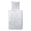 Parure de lit Faliraki Jersey - Galet - 135 x 200 cm + oreiller 80 x 80 cm