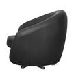 Fauteuil pivotant Marvin Imitation cuir - Noir