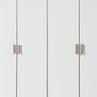 Armoire à portes battantes Falun Blanc alpin / Frêne de Coimbra - Largeur : 181 cm