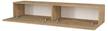 TV Lowboard Hängend Aristo Saphir Beige - Holzwerkstoff - 135 x 25 x 32 cm