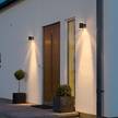 Halogen Wandleuchte Modena Aluminium/Glas 1-flammig