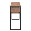 Wandtafel MANCHESTER massief acaciahout/metaal