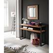 Wandtafel MANCHESTER massief acaciahout/metaal