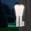 LED-buitenlamp Alido II kunststof/roestvrij staal - 1 lichtbron