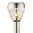 LED-buitenlamp Monti III glas/roestvrij staal - 1 lichtbron