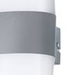 LED-buitenwandlamp Ravarino kunststof/aluminium - 4 lichtbronnen