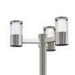 Lanterne LED Basalgo Matériau synthétique / Acier inoxydable - 3 ampoules