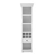 Open kast Geestland I witte pijnboomhouten look