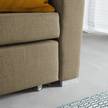 Schlafsofa Latina Basic Webstoff - Stoff Doran: Beige - Breite: 173 cm