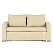 Schlafsofa Latina Basic Kunstleder - Kunstleder Koda: Beige - Breite: 153 cm