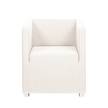Fauteuil Carmen beige stof
