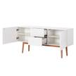 Sideboard LINDHOLM - Breite 150 cm Weiß