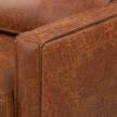 XL Sessel FORT DODGE Antiklederlook - Microfaser Yaka: Cognac