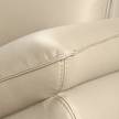 Divano Sharon (2 sedute e mezzo) Vera pelle beige - Nessuna funzione