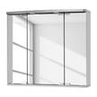 Spiegelschrank Doro Silber - Silber