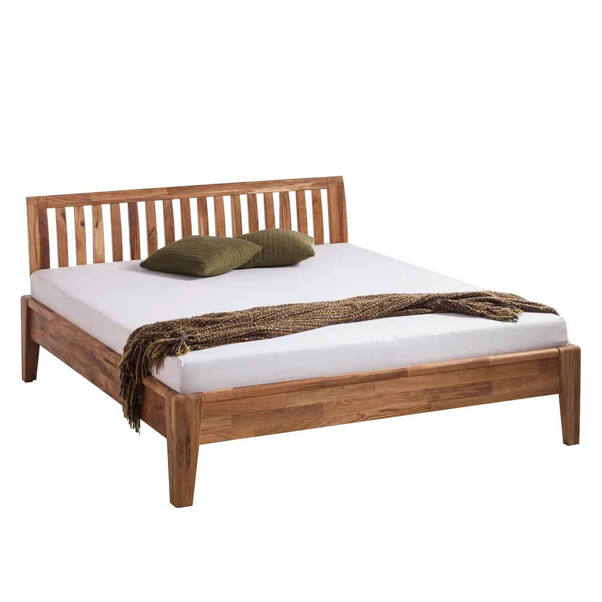 Massivholzbett LayaWOOD | Holztöne
