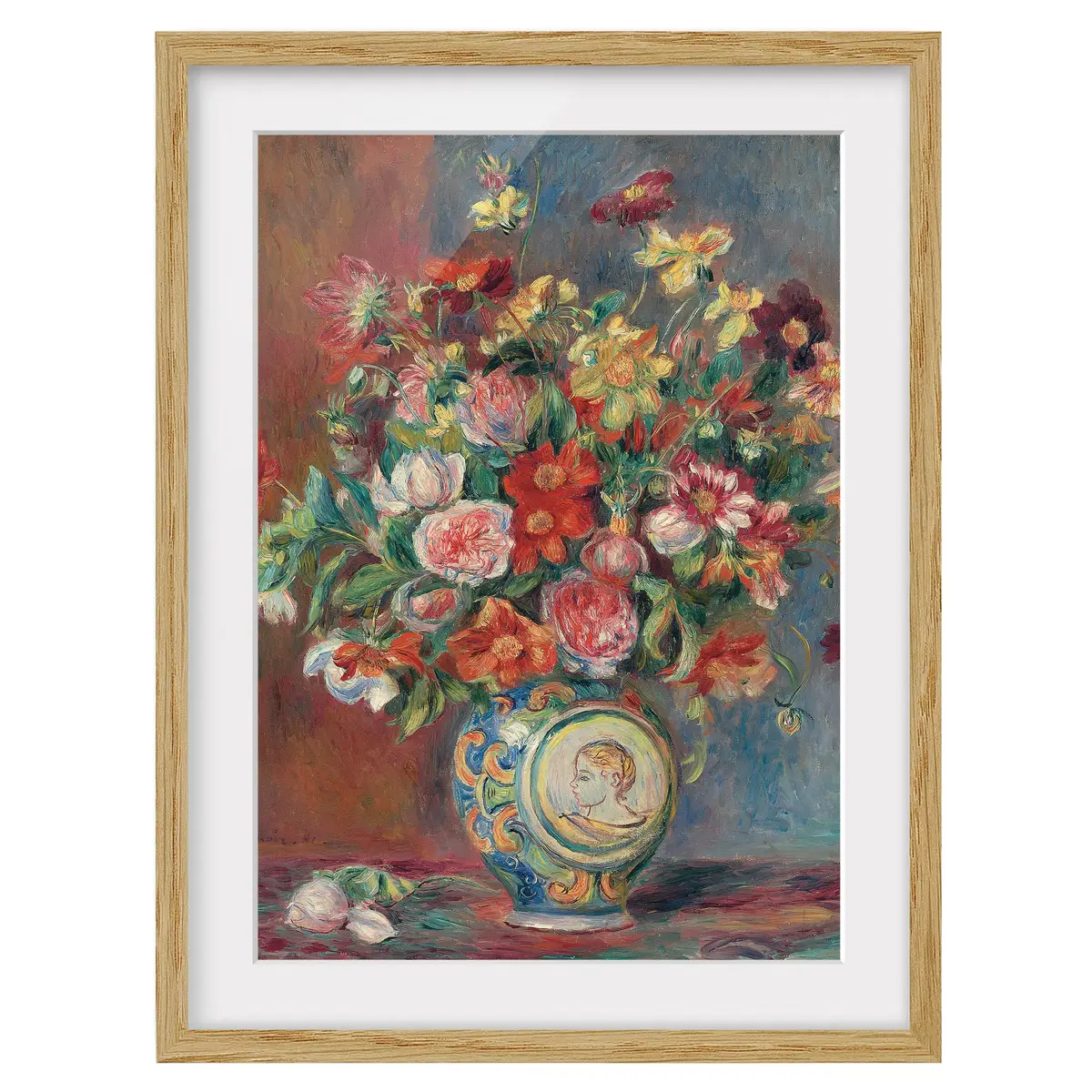 Bild Blumenvase IV | Mehrfarbig