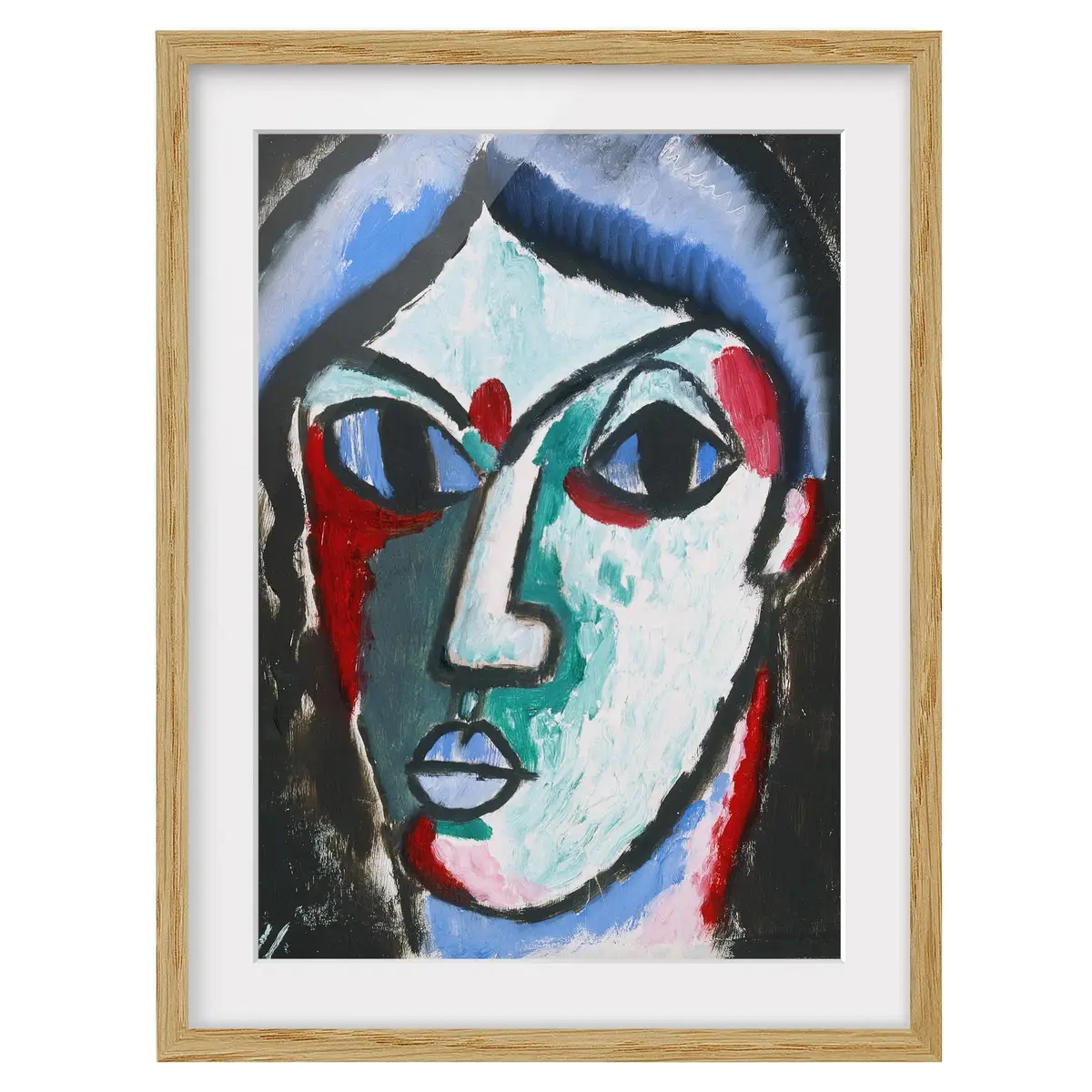 Bild Portrait eines Mannes IV | Holztöne