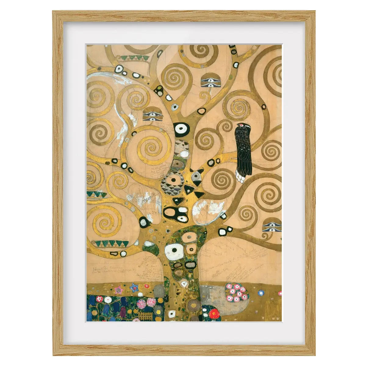 Bild Der Lebensbaum IV | Gold