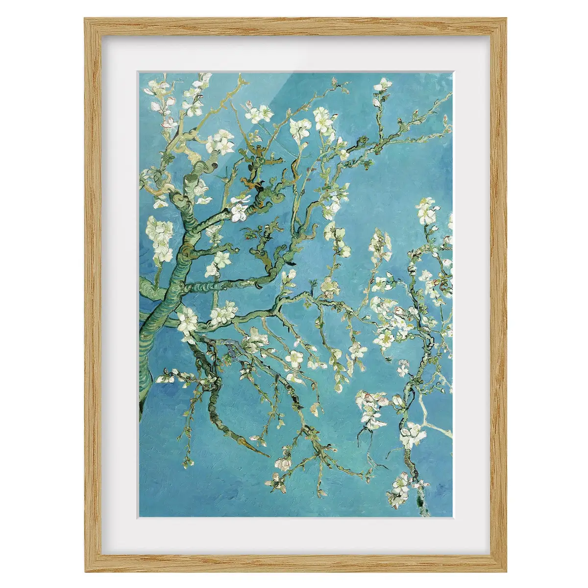 Bild Mandelblüte IV | Holztöne