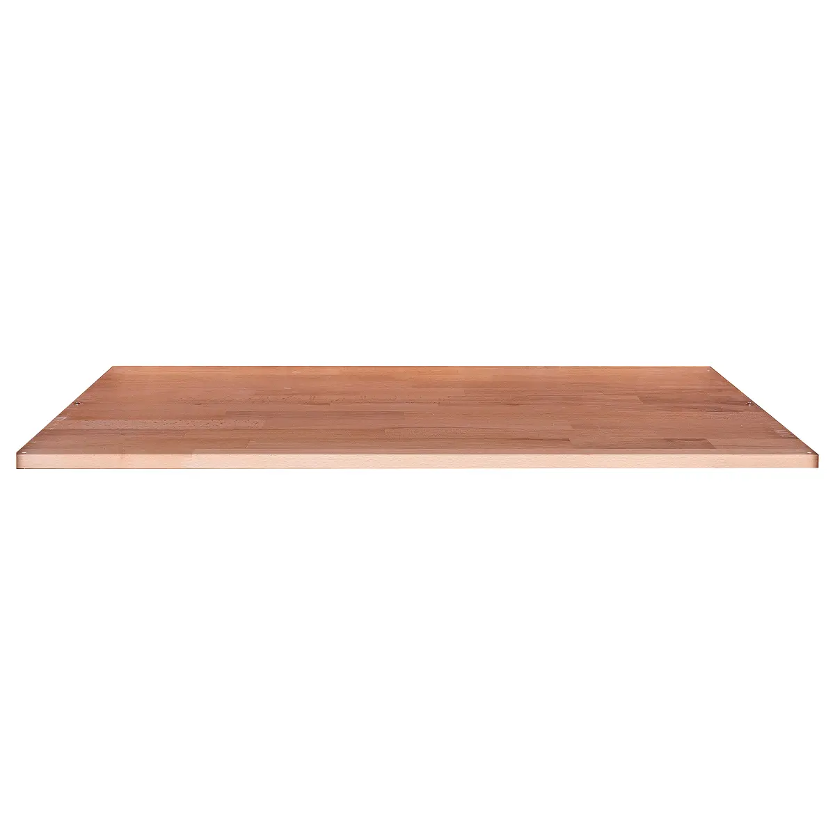 Massiver Einlegeboden 100cm Braun Massivholz Kernbuche, geölt