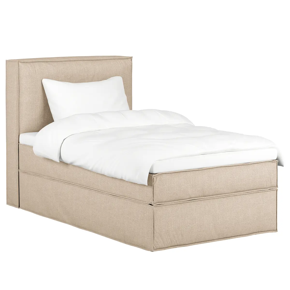 Studio Copenhagen Boxspringeinzelbett KINX | Beige