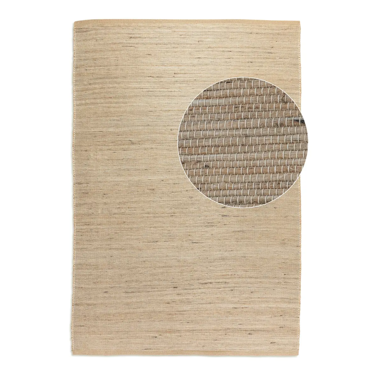 Juteteppich Dhaka | Beige