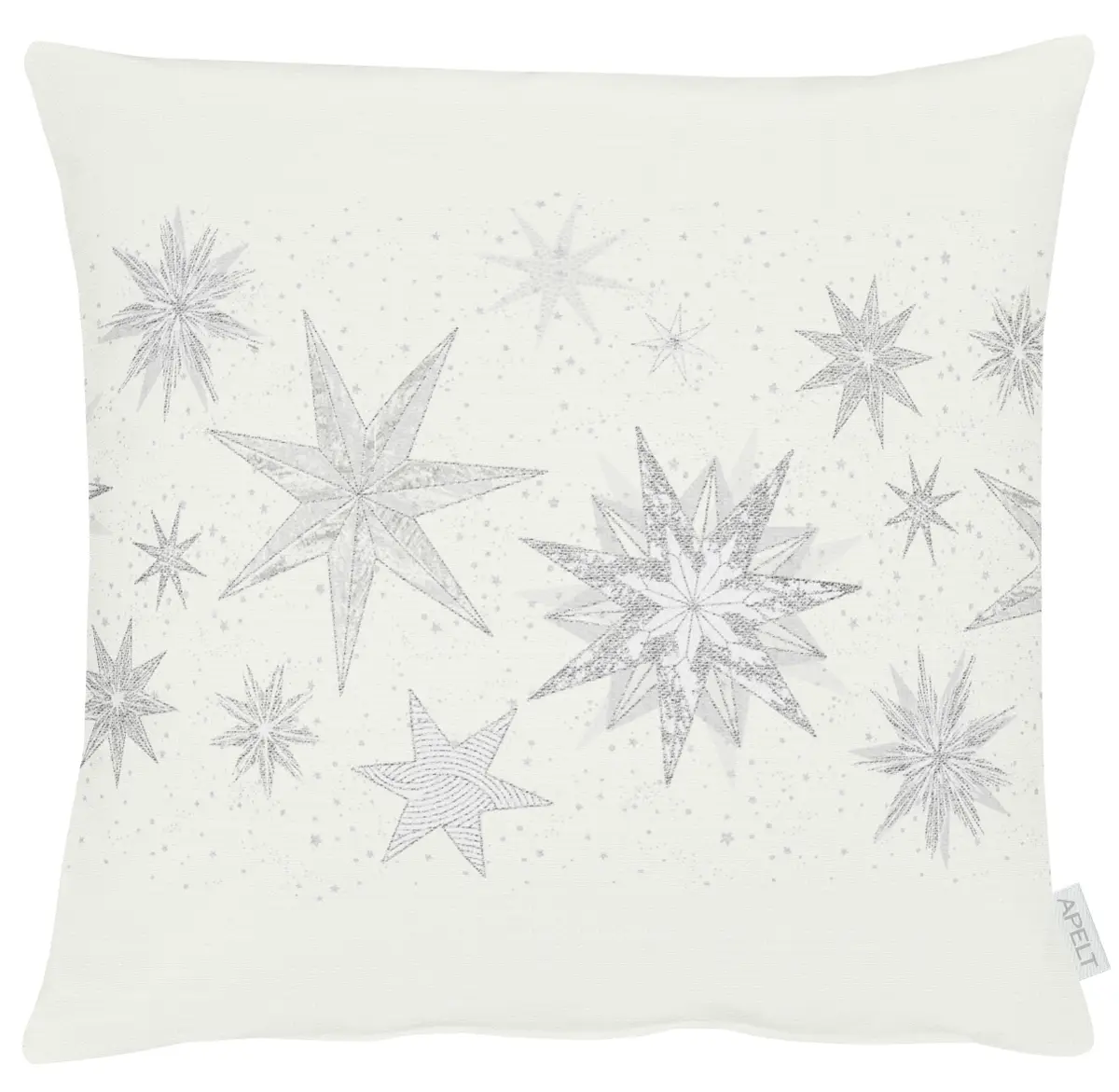 Dekokissen X-Mas Glam Typ C | Weiß