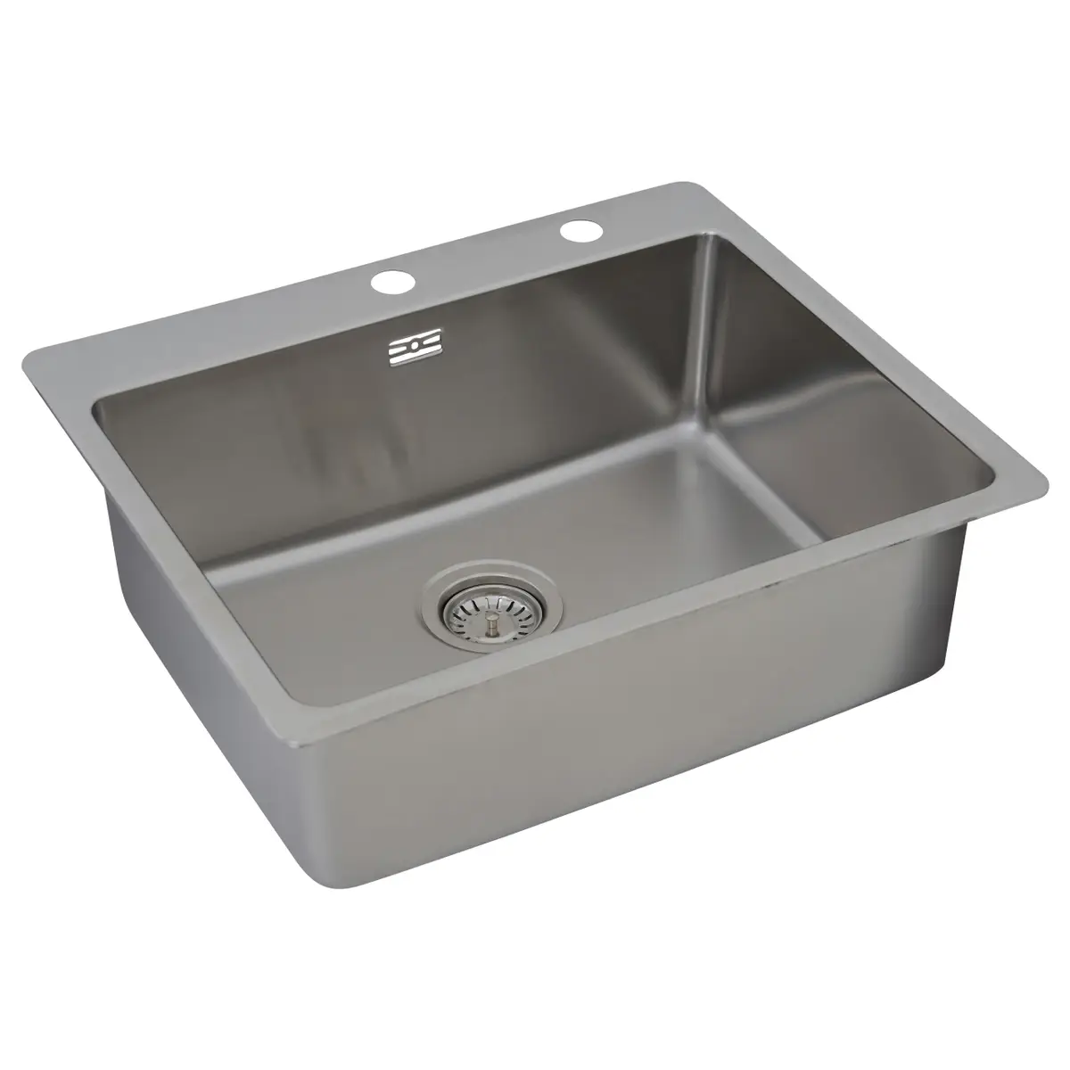 Respekta Küchenspüle Chicago Edelstahl 60cm | Silber