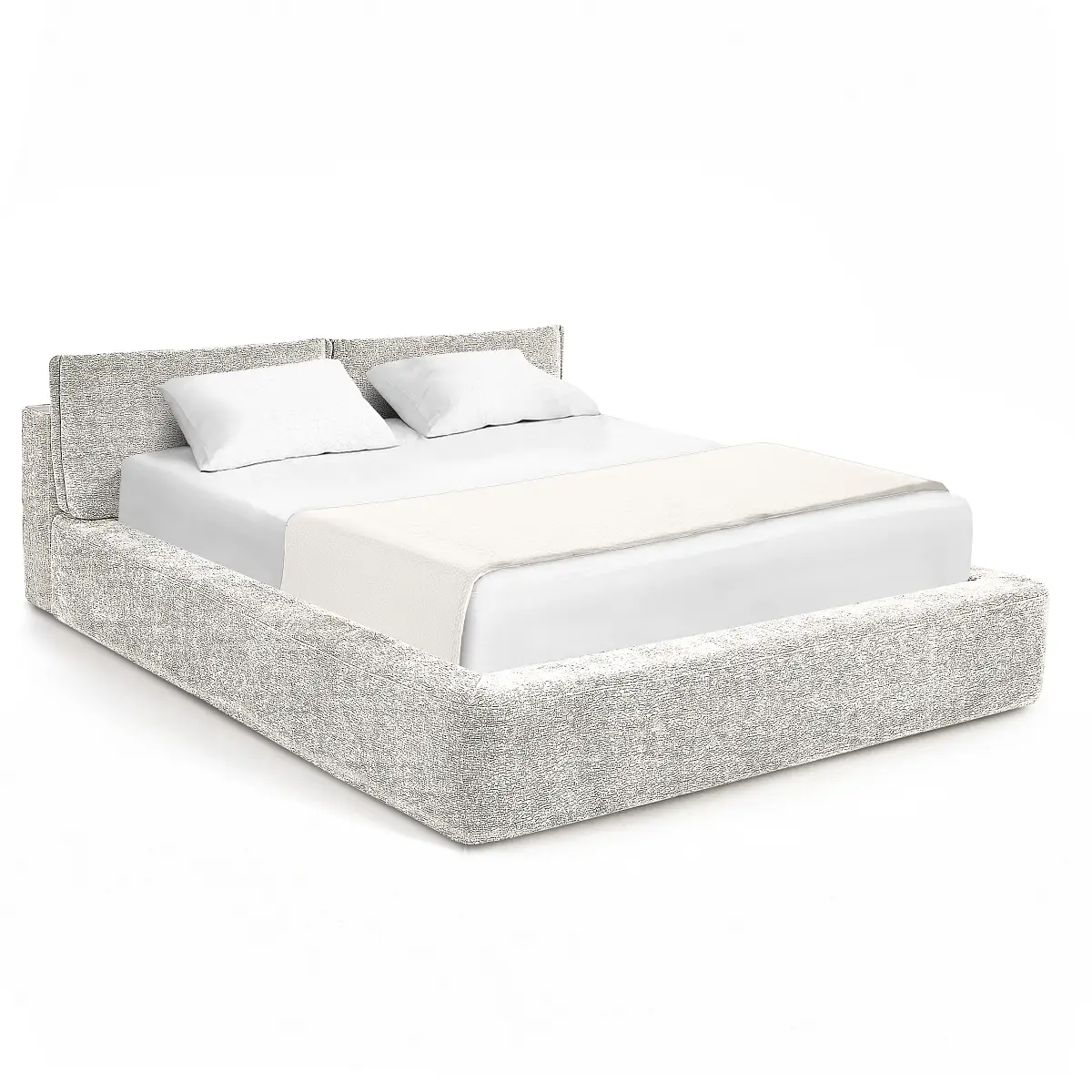 Studio Copenhagen Polsterbett Deani 140x200cm | Beige