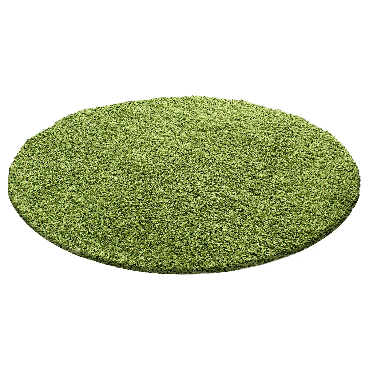 Hochflorteppich Life rund Ø 160cm Grün | Grün