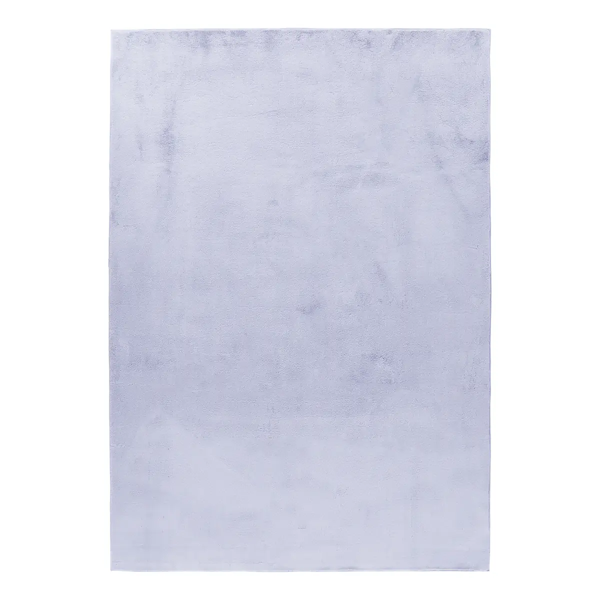 Kurzflorteppich Pouffy 5100 Silber/Silber 200 x 290cm Polyester