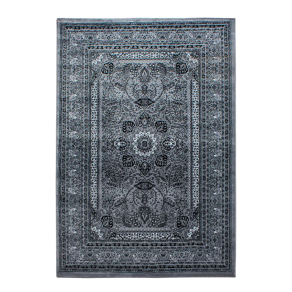 Kurzflorteppich Marrakesh Typ D Grau/Grau 300 x 400cm | Grau