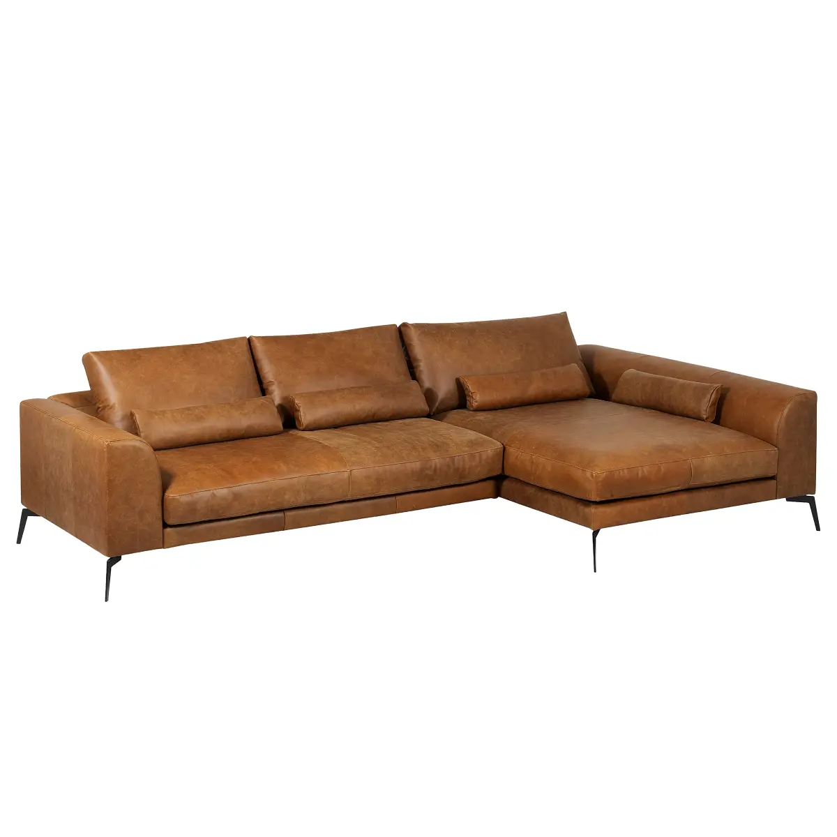 Ecksofa Arelia | Braun