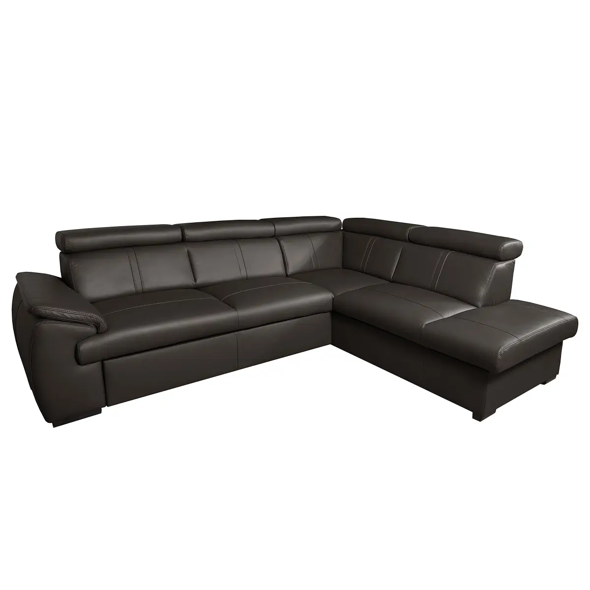 Ecksofa mit Schlaffunktion Typ A | Braun