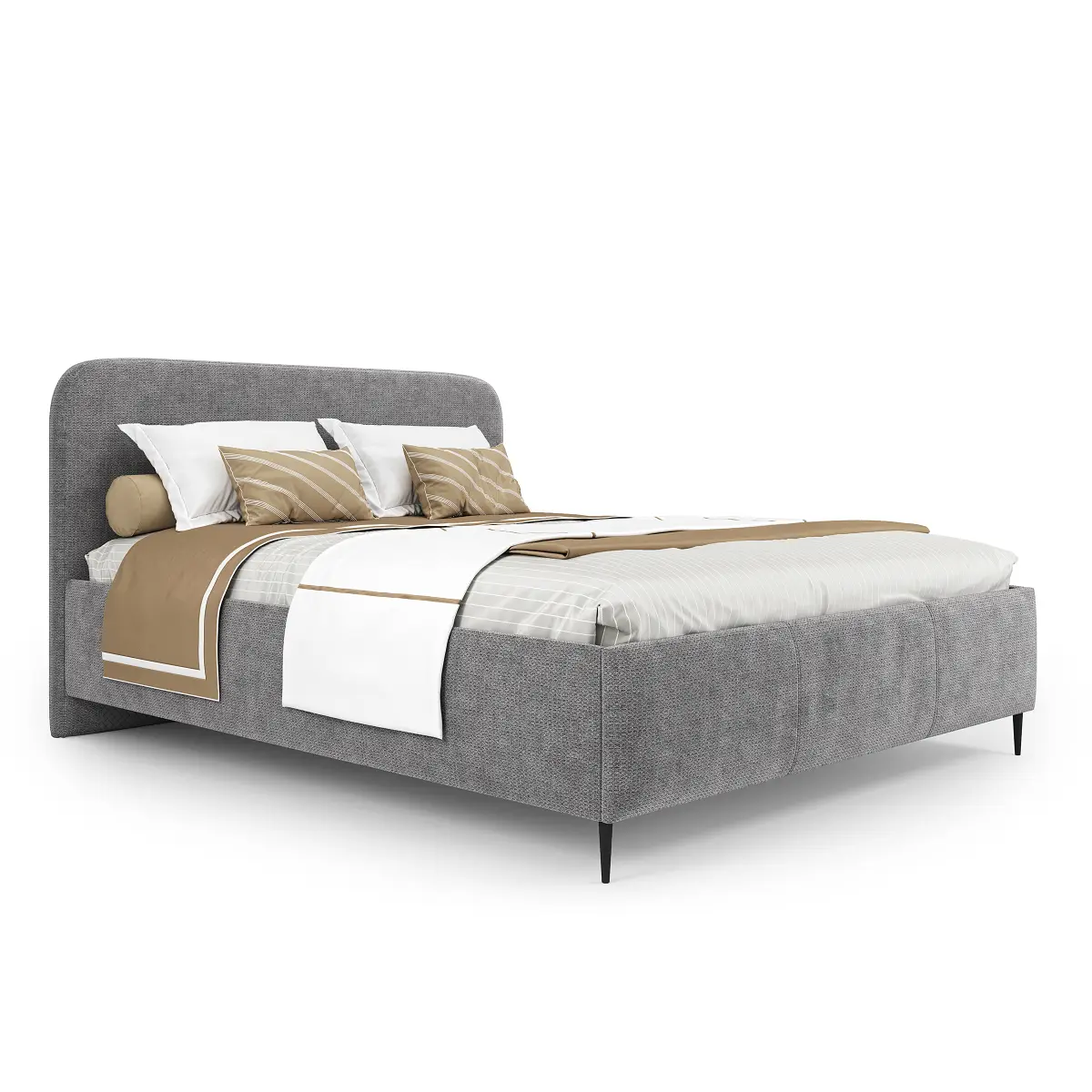 Studio Copenhagen Polsterbett Mertell Typ B 160 x 200cm Chenille